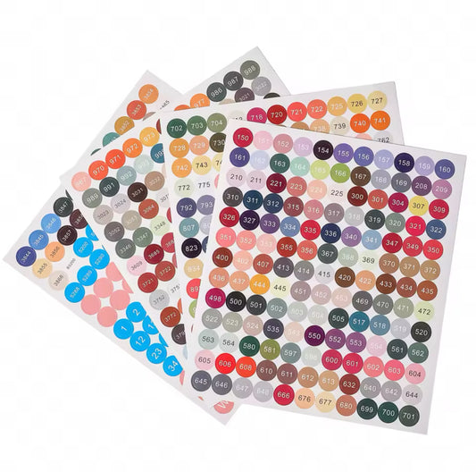 DMC Colour Sticker Set 2pk