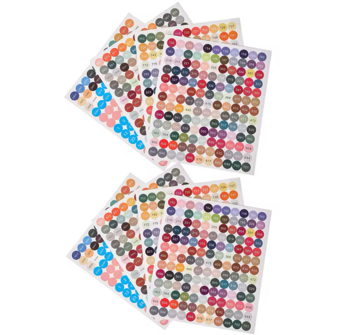 DMC Colour Sticker Set 2pk