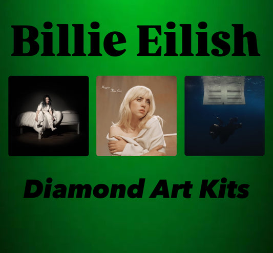 Billie Eilish Album Cover Diamond Art Kits (Pre-order)