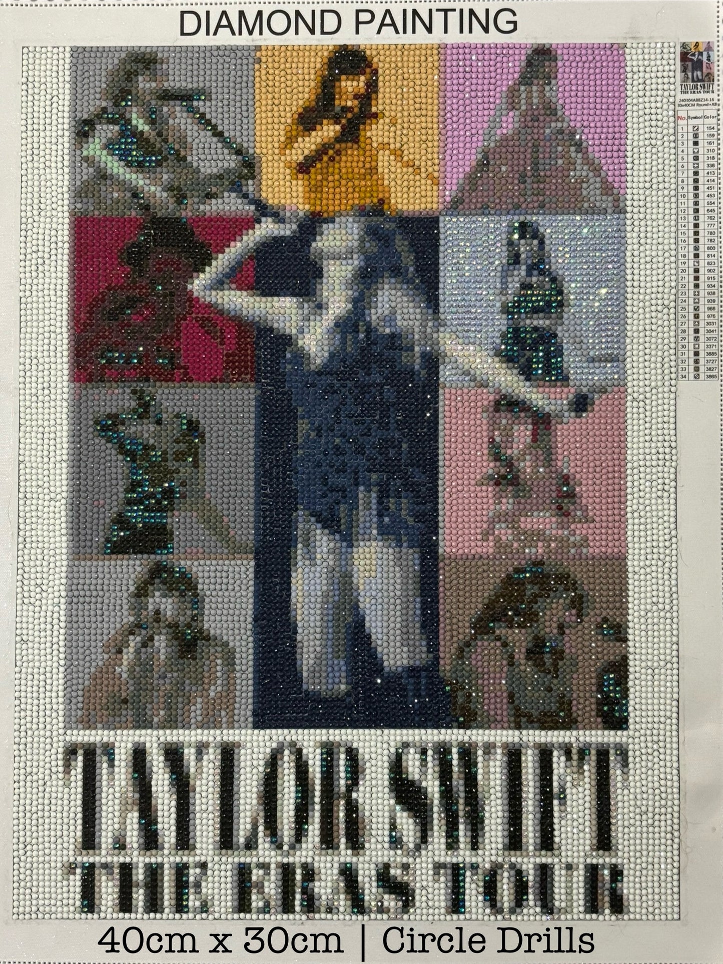 Taylor Swift Inspired Diamond Art Kits