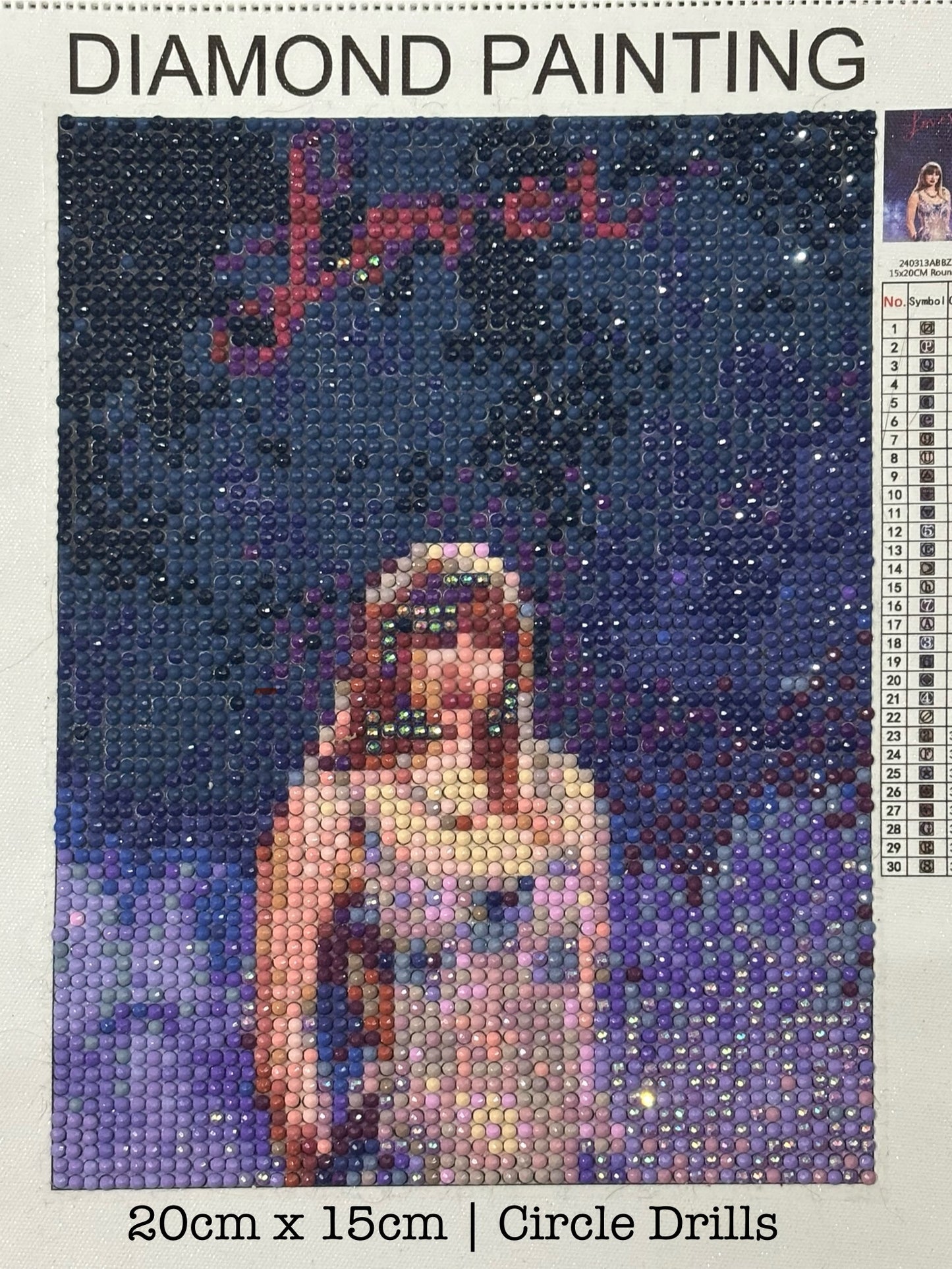 Taylor Swift Inspired Diamond Art Kits