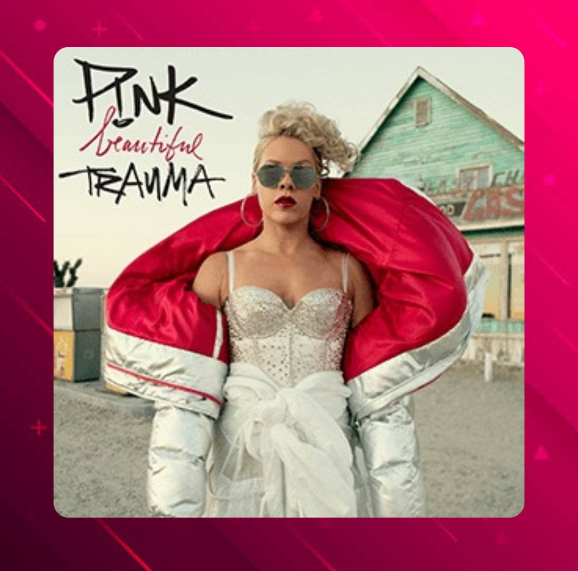 P!nk Album Cover Diamond Art Kits - Belfair Designs