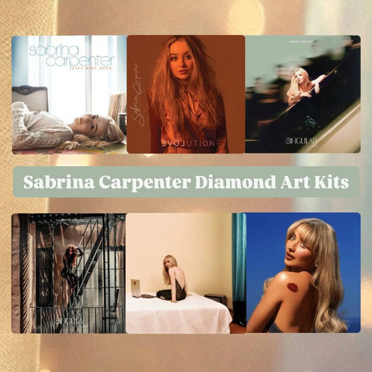 Sabrina Carpenter Album Cover Diamond Art Kits - Belfair Designs