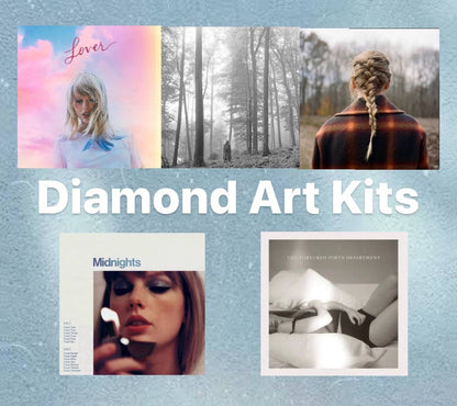 Taylor Swift Album Cover Diamond Art Kits - Belfair Designs